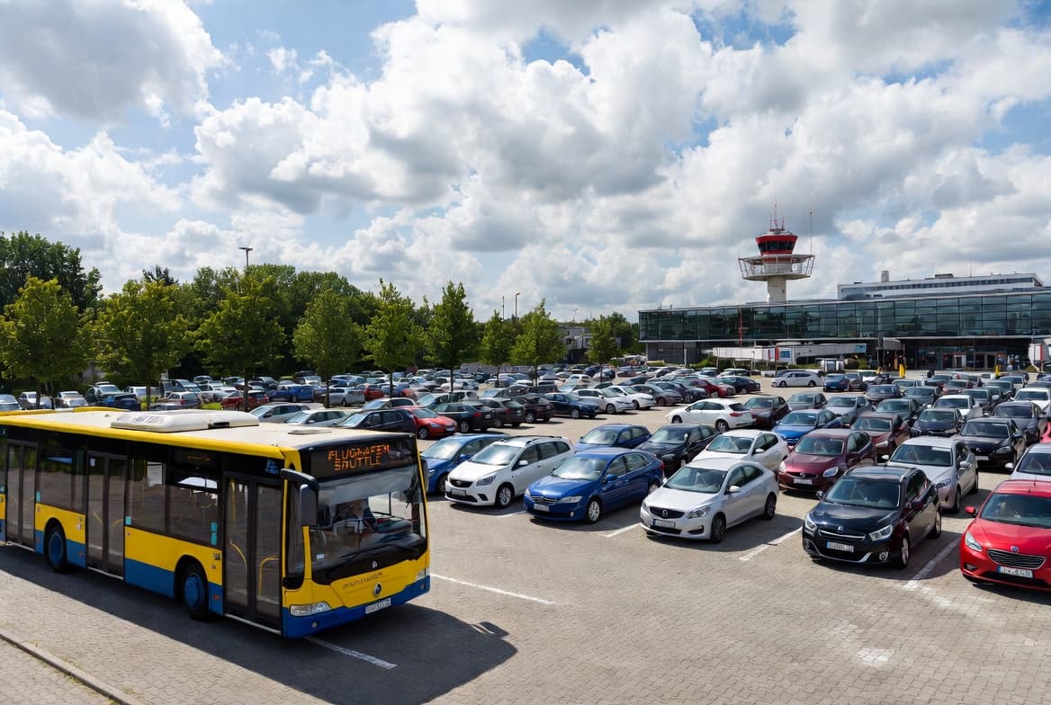 Günstig parken am Flughafen Hamburg