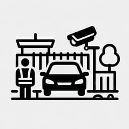 Sicher parken nahe dem Flughafen